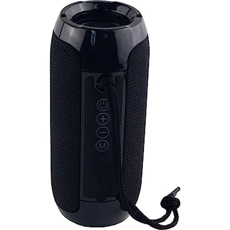 Manta Tragbarer Bluetooth-Lautsprecher - Party Lautsprecher 2x5W – Boombox FM/USB/Micro SD-Karte/AUX-in - Freisprecheinrichtung - Verbesserter Bass - SPK12GO – Bild 1