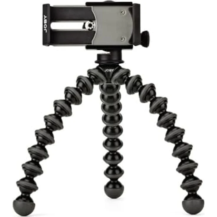 JOBY JB01390-BWW GripTight PRO + GorillaPod Stativ Premium-Universalklemme für Stativmontage + Flexi-Stativ (geeigent für Alle Smartphones mit oder ohne Hülle) – Bild 8