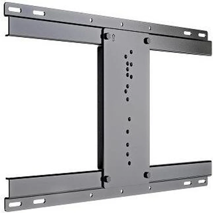 Meliconi Universal Fix Wandplatte, Schwarz, Metall, kompatibel mit RANGE EXTRA: OLED SDR - 400 SDRP PLUS - 600 SDRP PLUS - RANGE SLIMSTYLE PLUS: 100SR - 100SDR, in Box