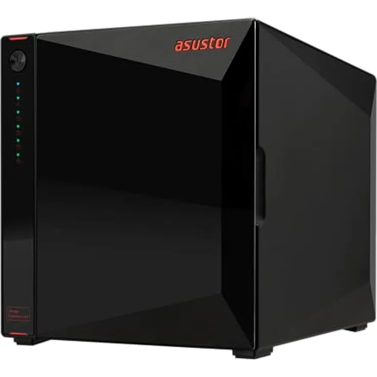 Asustor Expanstor 4 AS5004U, 4 Bay Expansionseinheit mit USB 3.2 Gen 2 Type C für NAS Netzwerkspeicher Gehäuse (Diskless)