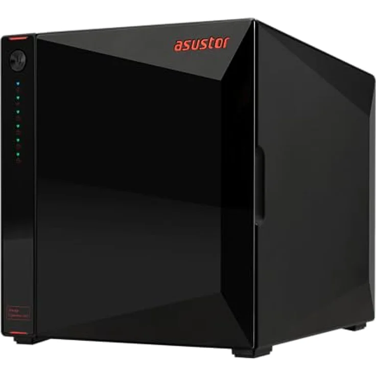 Asustor Expanstor 4 AS5004U, 4 Bay Expansionseinheit mit USB 3.2 Gen 2 Type C für NAS Netzwerkspeicher Gehäuse (Diskless) – Bild 1