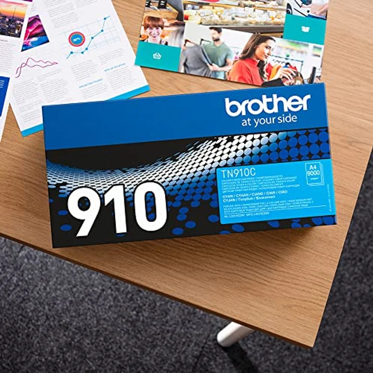 Brother TN-910C Toner cyan 9.000 Seiten – Bild 10