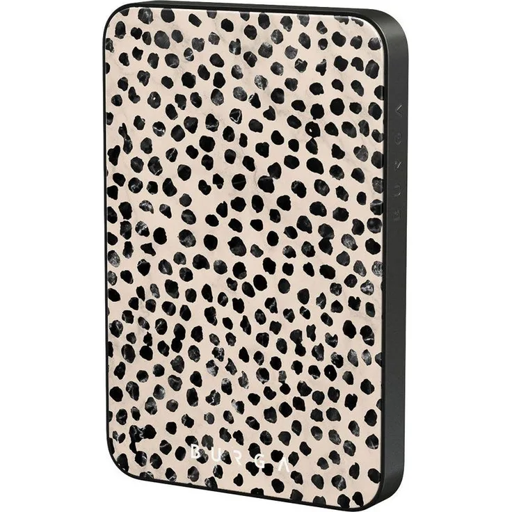 Burga MagSafe Powerbank 5000 mAh, kabelloses Laden & Schnellladung, mandlové latte/gunmetal