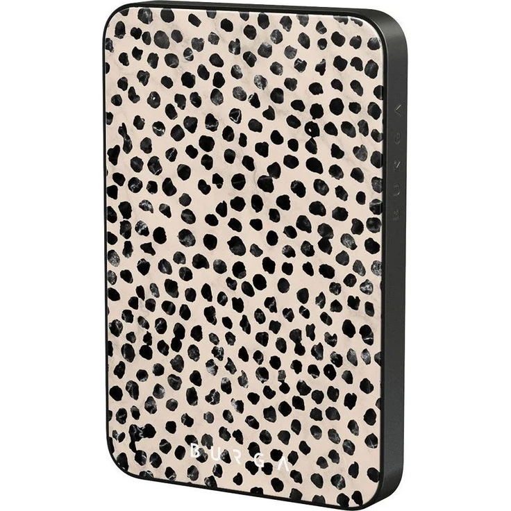 Burga MagSafe Powerbank 5000 mAh, kabelloses Laden & Schnellladung, mandlové latte/gunmetal