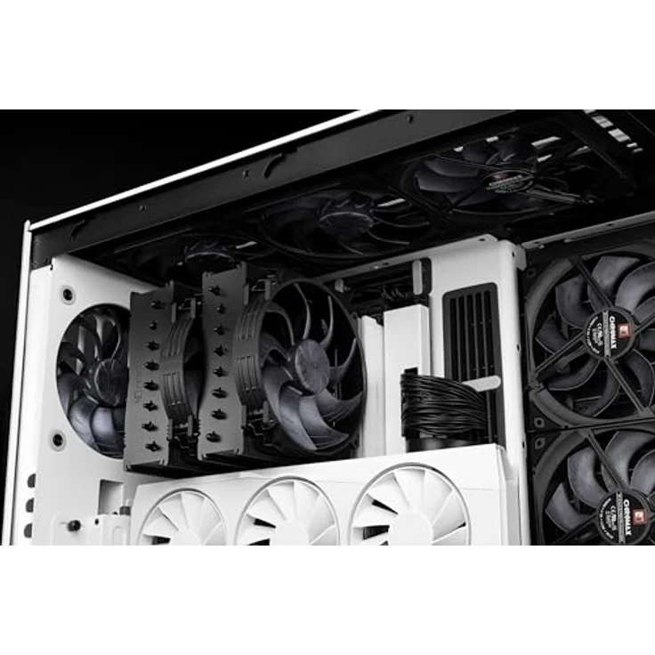 Noctua NH-D15 G2 chromax.black, Dual-Tower CPU-Kühler mit zwei 140-mm-Lüftern und 250 Watt TDP, schwarz – Bild 6