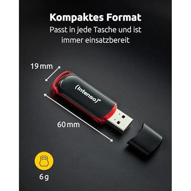 Intenso Business Line 32 GB USB-Stick USB 2.0 schwarz – Bild 6