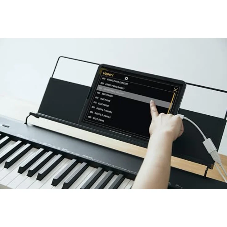 CASIO Digitalpiano CDP-S110BK, 88-tastige gewichtete Klaviatur, 10 hochwertige Klänge, USB to Host Anschluss, schwarz, mit Pedal – Bild 11