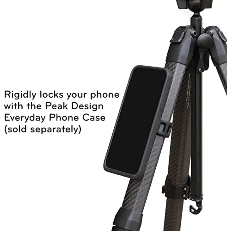 Peak Design Universal Bar Mount, Smartphone Halterung mit magnetisch-mechanischer Befestigung, Schwarz – Bild 5