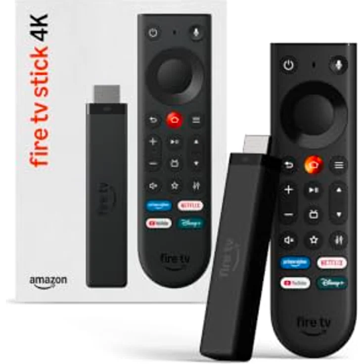Amazon Fire TV Stick 4K (neueste Generation 2026), 4K-Streaming mit HDR10+, neue Fire TV-Fernbedienung und Alexa+ Unterstützung – Bild 1