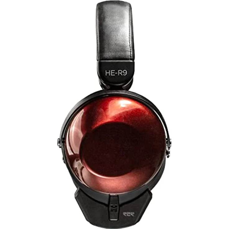 HIFIMAN HE-R9, Dynamische geschlossene Over-Ear-Kopfhörer mit Topologie-Diaphragma und Bluemini R2R DAC Bluetooth Adapter, karmesinrot, drahtlos – Bild 2
