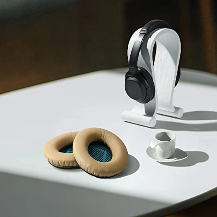 kwmobile 2X Ohrpolster kompatibel mit Bose Soundlink Around-Ear Wireless II - Kunstleder Polster für Over Ear Headphones – Bild 5