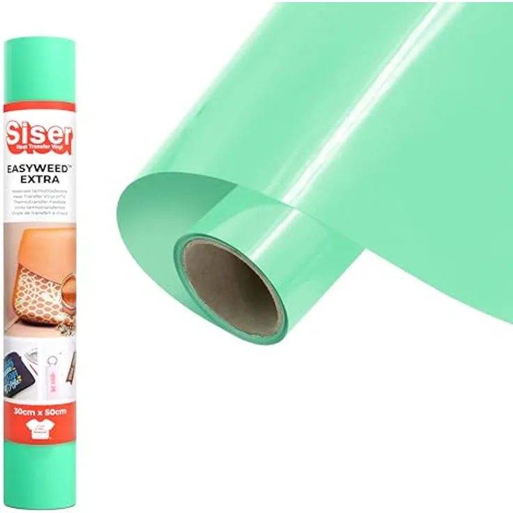 Siser Transferfolie Schnittbreite 30cm, PVC-frei für Nylon und schwierige Materialien, mint