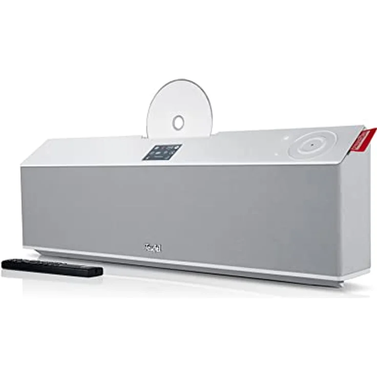 Teufel MUSICSTATION CD-Laufwerk Internet-Radio DAB+ Bluetooth Musik Streaming Weiß – Bild 2