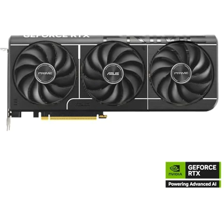 Asus GeForce RTX 5080 PRIME OC EVO, Grafikkarte mit 16 GB GDDR7, PCIe 5.0 und NVIDIA DLSS 4, maximale Auflösung 7680 x 4320 Pixel – Bild 2