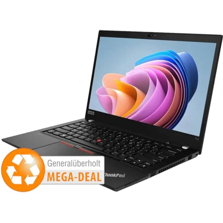Lenovo ThinkPad T14 Gen1, 14"/35,6cm, i5, 16GB, 512GB SSD (generalüberholt) - Leistungsstarker Intel Core i5, 16GB RAM, 512GB SSD, Windows 11 Pro. – Bild 2
