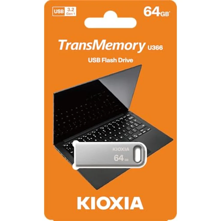 USB Pendrive Kioxia U366 Silber 64 GB (LU366S064GG4) – Bild 11