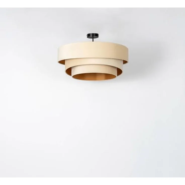 Lindby Deckenlampe 'Jusari' (Modern) in Weiß aus Metall für Wohnzimmer & Esszimmer (3 flammig, E27) - Textil Deckenleuchte – Bild 4