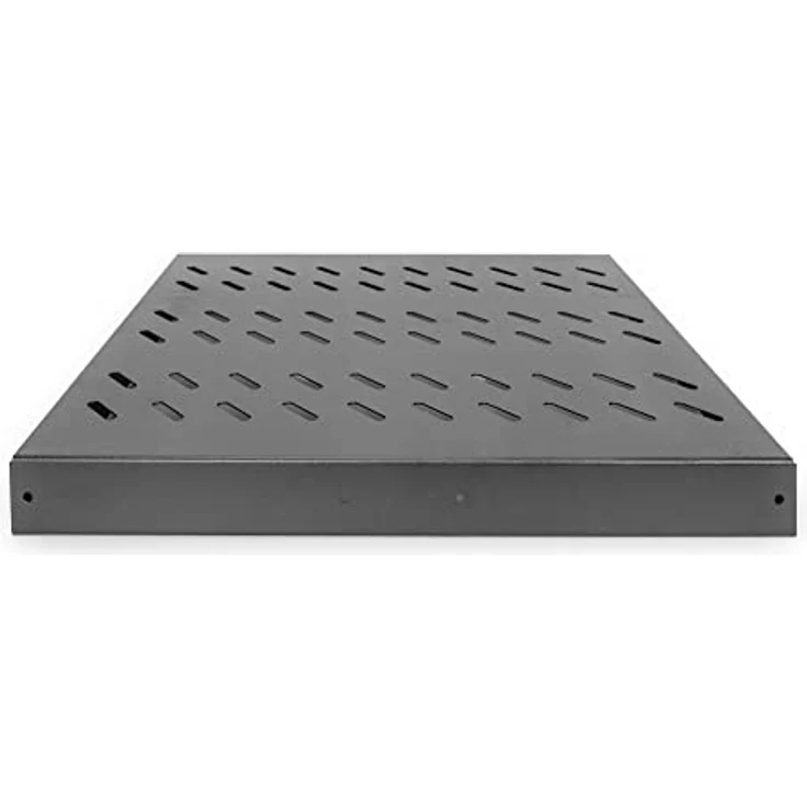 ASSMANN DIGITUS Ausziehbarer Fachboden schwarz, 1HE, Traglast bis 25 kg, 30x483x368 mm – Bild 4