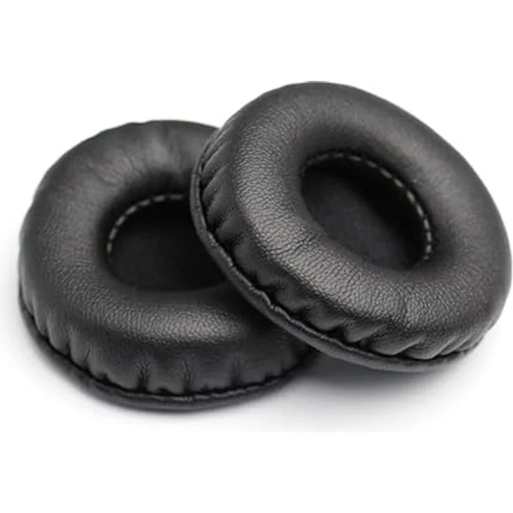 INF Ohrpolster für Koss Porta Pro PP/KSC35/KSC75/KSC55, Kunstleder Ear Pads in Schwarz, komfortabel und geräuschisolierend – Bild 1