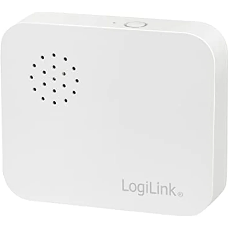 LogiLink SH0109 - Wi-Fi Smart Home Vibrationssensor, über App steuerbar, IP30, Tuya kompatibel, unterstützt Amazon Alexa und Google Home, Weiß – Bild 1