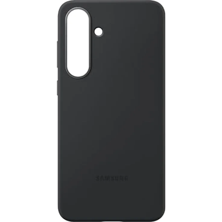 Samsung Silicone Case für Galaxy S25 FE, Smartphone Hülle mit weicher Textur, Schwarz – Bild 1