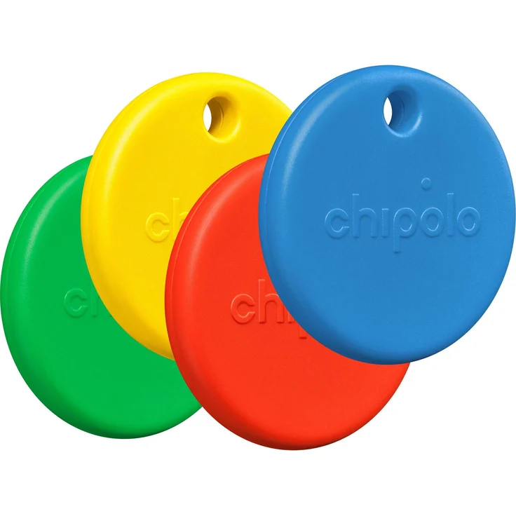 Chipolo Pop, Tracker mit lautem Signalton und Kompatibilität zu „Find My“, Mehrfarbig