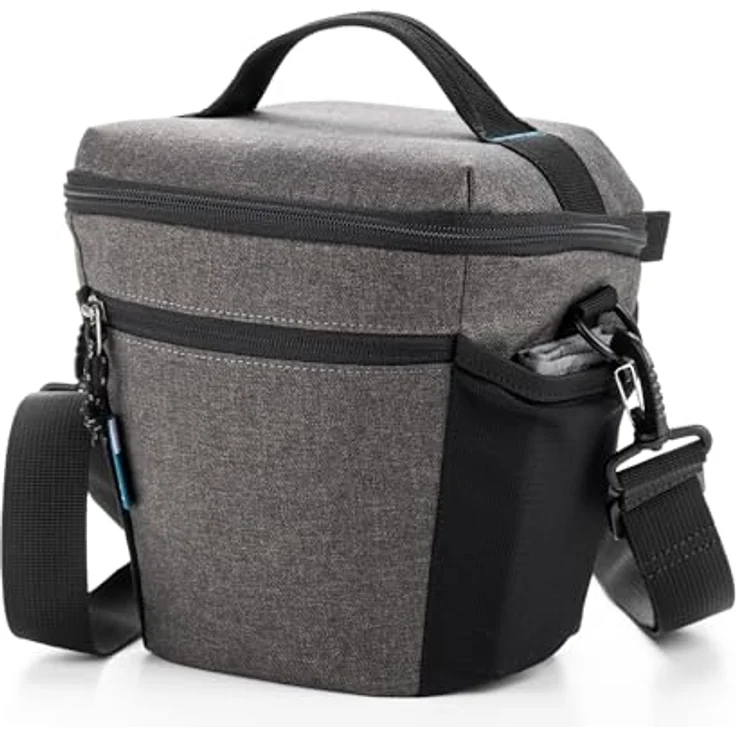 Tenba Skyline V2 8 Toploader, Kamera Bereitschaftstasche mit wasserabweisendem Material, grau, für DSLR und spiegellose Kameras bis 8,9 cm Objektivlänge – Bild 4