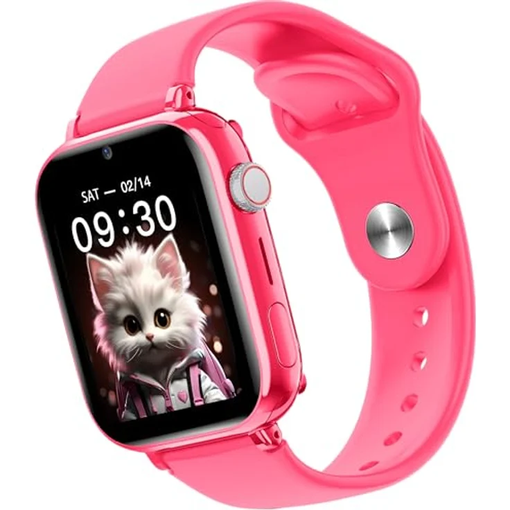 Maxcom Smartwatch Maxcom 4G dla dzieci FW59 różowy (27 mm, Metall, 4G), Sportuhr + Smartwatch, GPS, 670 mAh Akku – Bild 3