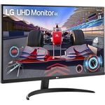 LG Electronics 32UR500-B.AEU UHD 4K VA-Monitor 32" (80 cm), 3840 x 2160, 16:9, 4 ms GtG, 60 Hz, DCI-P3, HDR 10, Super Resolution+, AMD FreeSync™ - Schwarz, Office-Monitor 32 Zoll mit nahezu rahmenlosem Design und 90% DCI-P3 Farbdarstellung