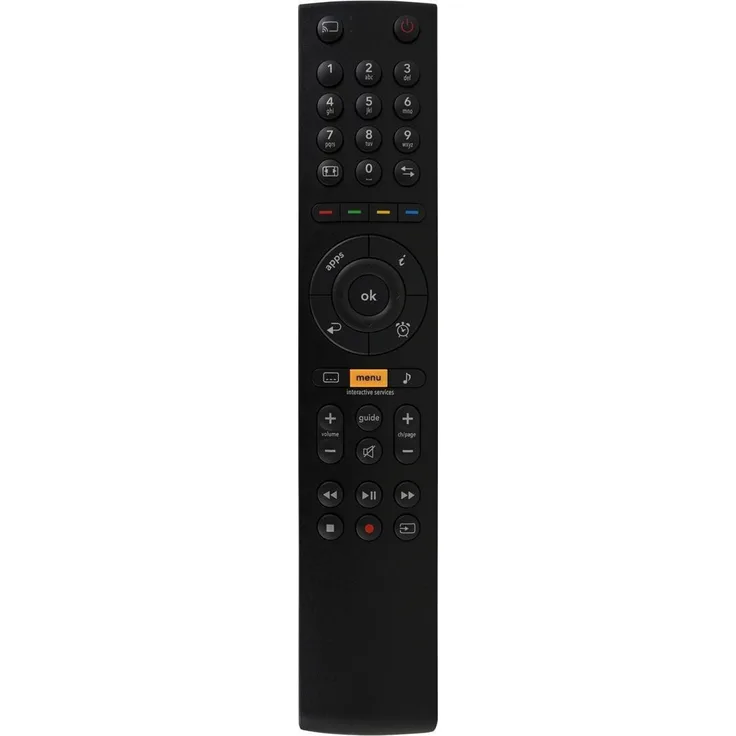 Televes Fernbedienung TV Universal IR/BLE für Nemesis V2 Receiver, ergonomisch mit vollständiger TV-Codes-Datenbank