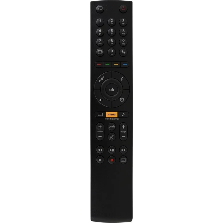 Televes Fernbedienung TV Universal IR/BLE für Nemesis V2 Receiver, ergonomisch mit vollständiger TV-Codes-Datenbank
