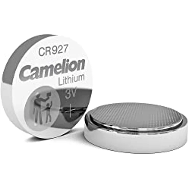 Camelion 13001927 Lithium Knopfzelle CR927, 1er-Pack, silber – Bild 2