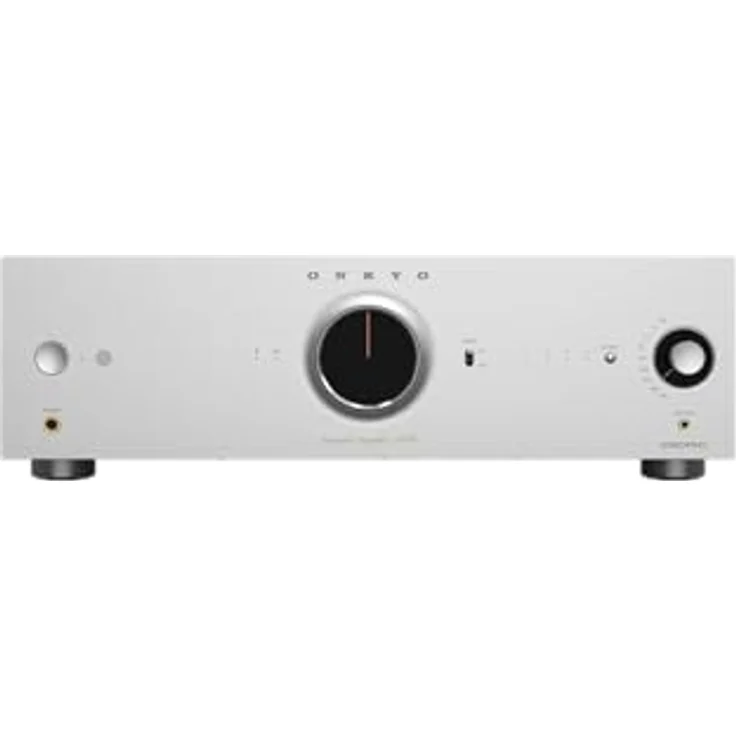 Onkyo A-50 Network Integrated Amp, Netzwerkintegrierter Verstärker mit 140 W Ausgangsleistung, 2 Kanälen, Silber – Bild 4
