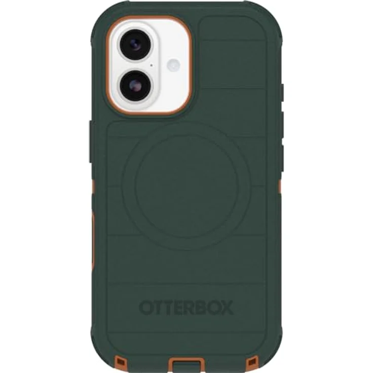 OtterBox Defender Series Pro MagSafe Hülle für iPhone 17, stoßfest, sturzsicher, extrem robust, 7-mal getestet nach Militärstandard, Grün – Bild 2