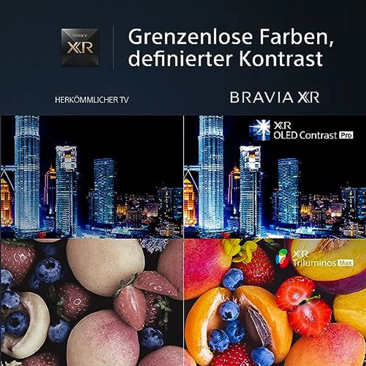 Sony XR-77A95L, 96 cm/77 Zoll, OLED-Fernseher, 4K Ultra HD, Google TV – Bild 3