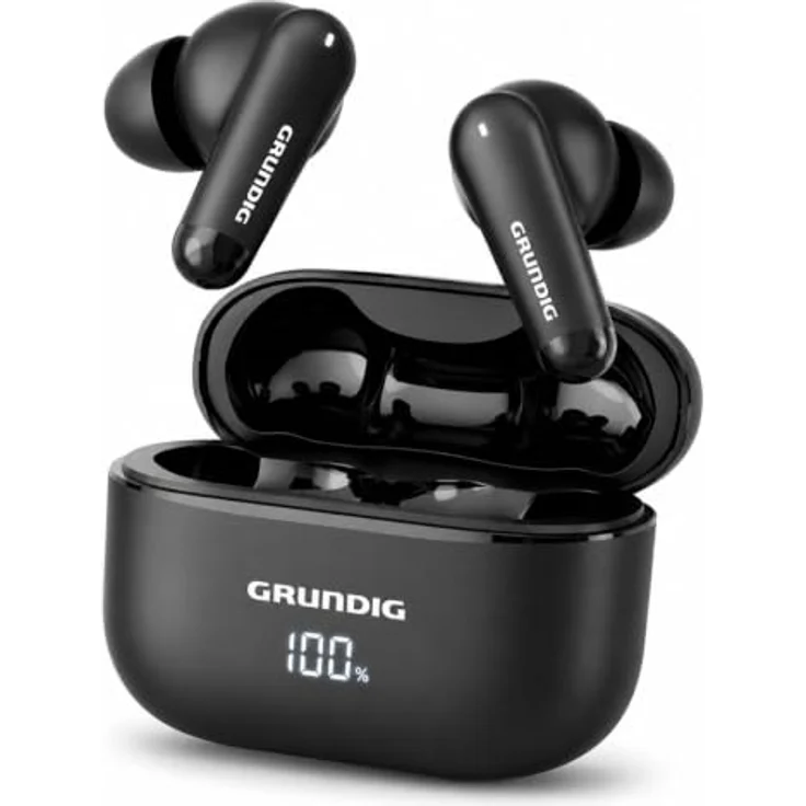 Grundig Kabellose Ohrhörer, True Wireless Stereo Earbuds mit 15 Stunden Spielzeit, In-Ear-Kopfhörer – Bild 1