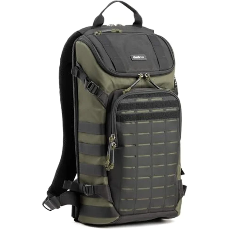 Think Tank DarkLight Backpack 14L Rucksack für Kameras - Montane Green, mit plüschigem Gurtsystem und vielseitigen Aufbewahrungsmöglichkeiten – Bild 1