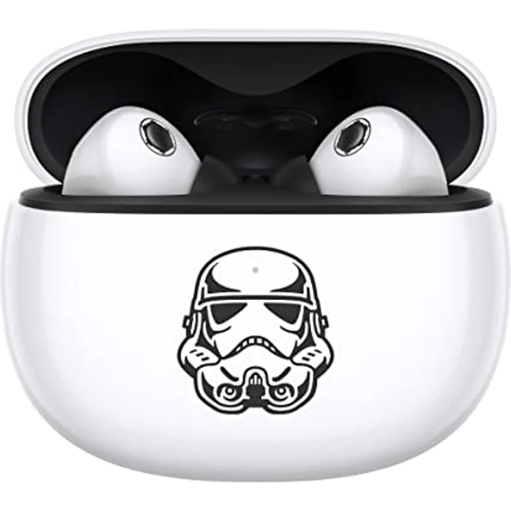 Xiaomi Buds 3 Star Wars Edition Stormtrooper, Limited Edition, HiFi-Sound, Bluetooth 5.2 Verbindung, Geräuschunterdrückung bis 40dB, Staub- und wasserfest, 3 Größen, Disney/Star Wars – Bild 1