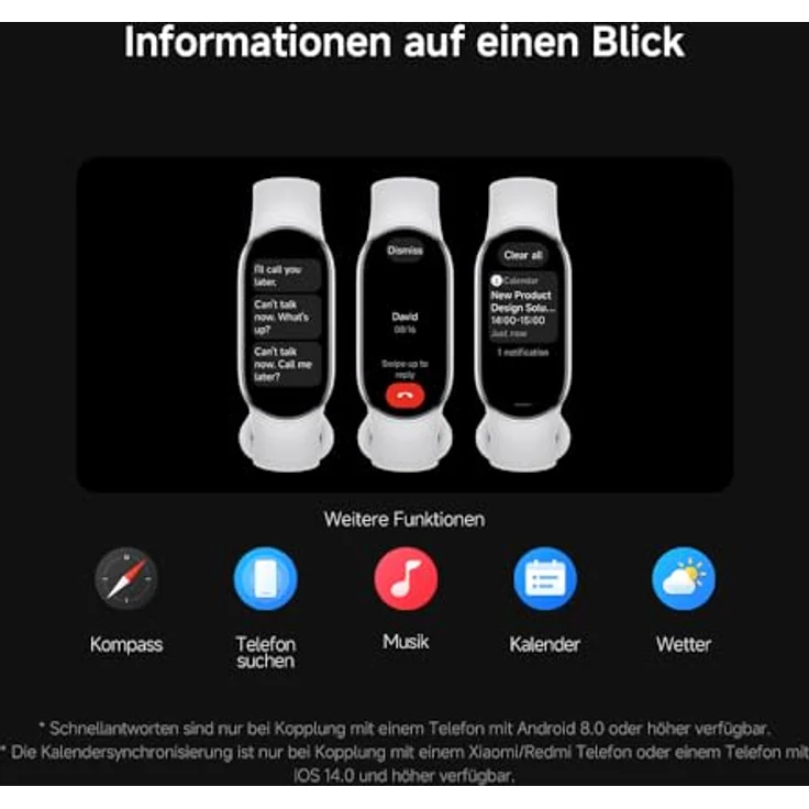 XIAOMI Smartband 10, Fitness Tracker mit AMOLED Touch-Display, 21 Tagen Akkulaufzeit, Mystic Rose – Bild 15