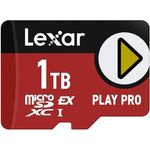 Lexar microSD Express 7.1 PLAY Pro 1 TB, Hochgeschwindigkeits-Speicherkarte für Spiele und Multimedia