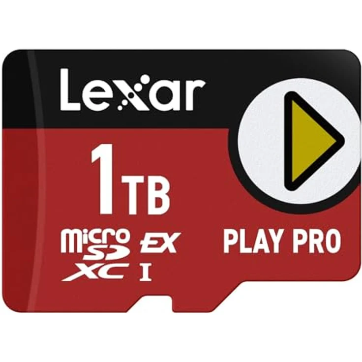 Lexar microSD Express 7.1 PLAY Pro 1 TB, Hochgeschwindigkeits-Speicherkarte für Spiele und Multimedia – Bild 1