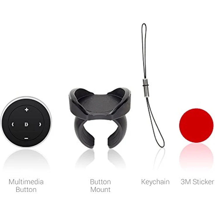 Satechi Bluetooth Media Button, Bluetooth Fernbedienung für Smartphone und Tablet, schwarz – Bild 9