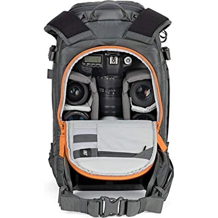 Lowepro LP37226-PWW Whistler BP 350 AW II Outdoor Rucksack (geeignet für jede Jahreszeit für Pro DSLR and Spiegellose Kameras, Laptop und Outdoor Equipment), Grau - Preisvergleich – Bild 6