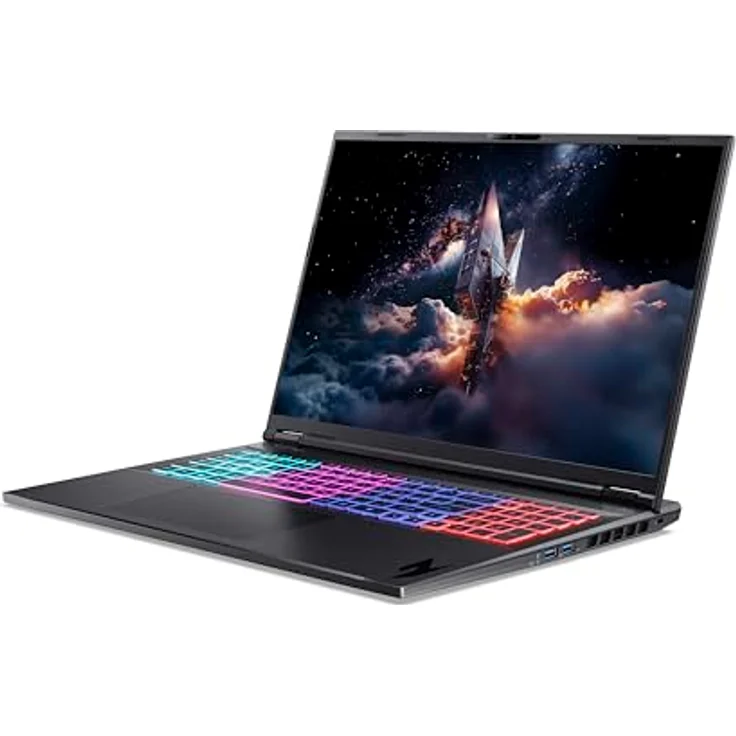 Acer Nitro 18 AI (AN18-61-R8HK) Gaming Laptop, 18" WQXGA IPS 165Hz, AMD Ryzen AI 9 365, 32 GB RAM, 1 TB SSD, NVIDIA GeForce RTX 5060, Windows 11, QWERTZ, schwarz – Bild 4