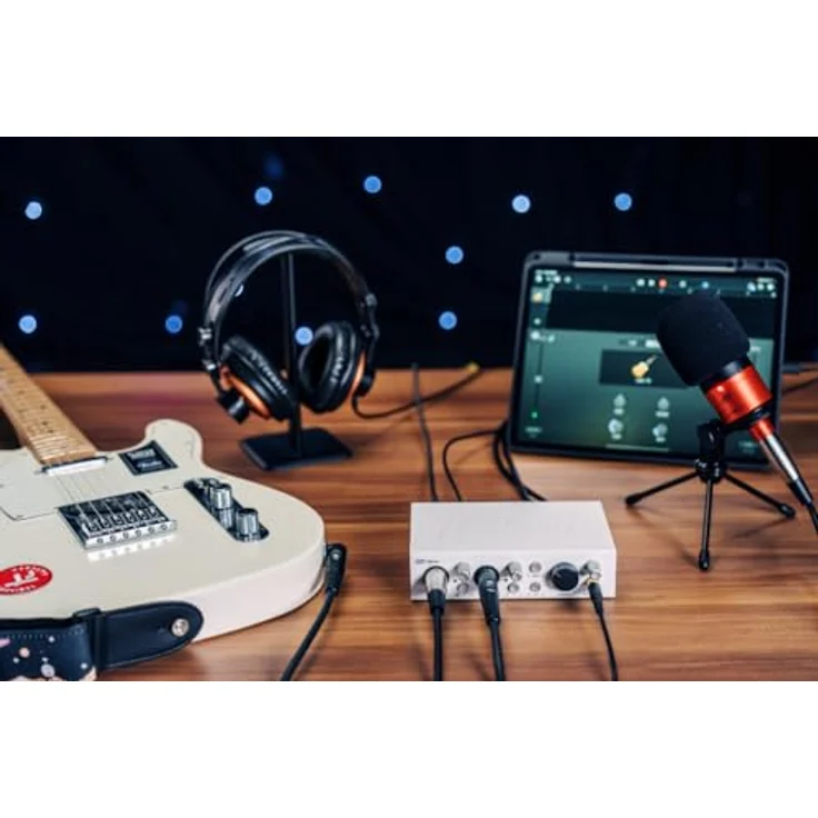 ESI Neva OTG, 24-bit/192 kHz Dual USB-C Audio Interface mit 2 Vorverstärkern und integrierten Kopfhörerverstärker – Bild 4