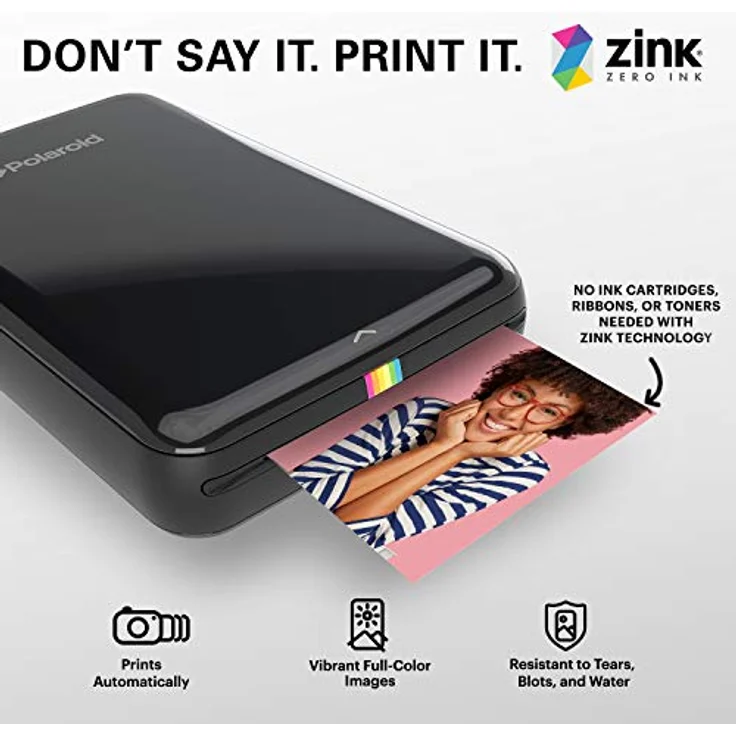 Zink Premium-Fotopapier, 5,1 x 7,6 cm, kompatibel mit Polaroid Snap, Snap Touch, Zip und Mint-Kameras und Druckern – Bild 4