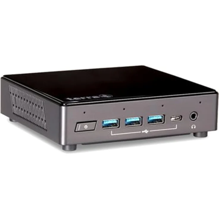 Wortmann TERRA PC-MICRO 3100 SILENT GREENLINE, Mini-PC mit Intel Celeron N5100, 8 GB RAM, 120 GB SSD, lüfterlos, Schwarz – Bild 5