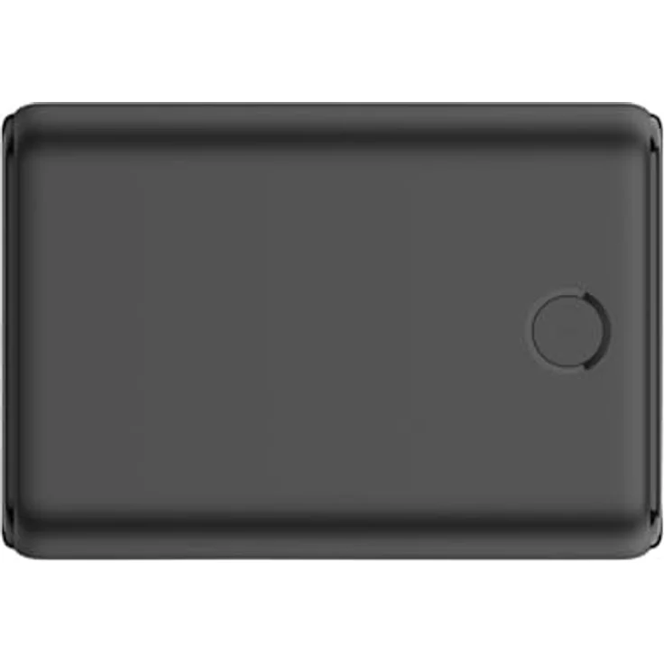 Origin Outdoors Powerbank-180883, kompakte Powerbank mit hochwertigem Lithium-Polymer-Akku, schwarz, 9 x 6.4 x 2.3 cm, mit Statusanzeige und geeignet für Heizkissen – Bild 2