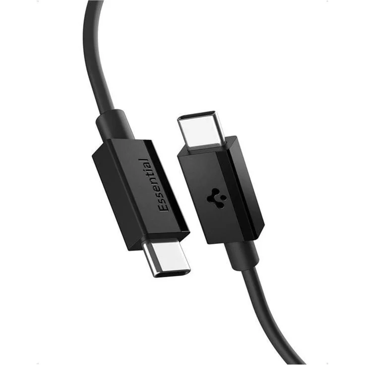 Spigen Essential USB C to USB C 60W Kabel, 1 m, schwarz – Bild 8