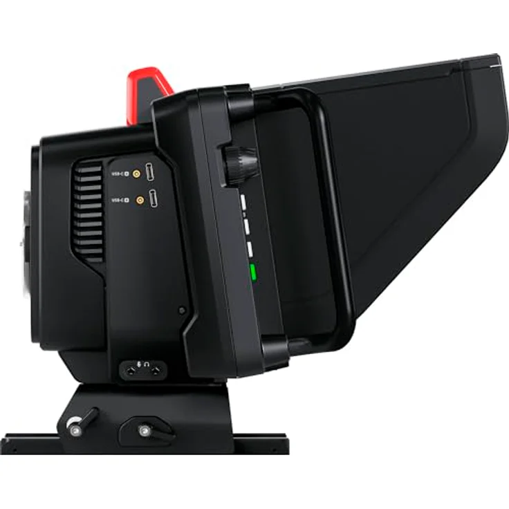 Blackmagic Design Studio Camera 4K Plus G2, Kompakte Schulterkamera mit 13 Blendenstufen Dynamikumfang, ISO bis 25.600, USB-C-Aufzeichnung, schwarz – Bild 5